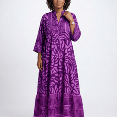 Marielle | Button Front Midi Dress - Harry & Olivia Birmingham