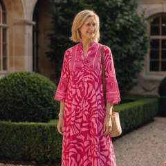 Marielle | Button Front Midi Dress - Harry & Olivia Birmingham