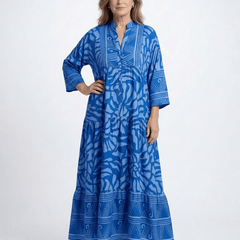 Marielle | Button Front Midi Dress - Harry & Olivia Birmingham