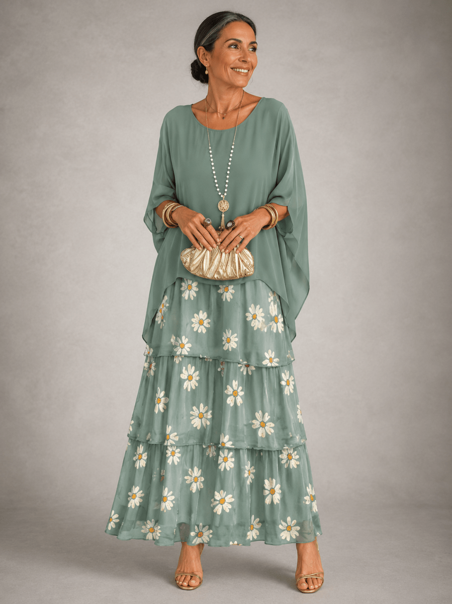 Matilda | Elegant Flowing Maxi Dress - Harry & Olivia Birmingham