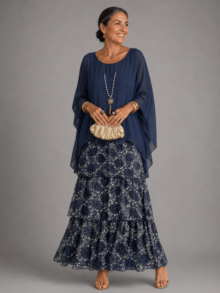 Matilda | Elegant Flowing Maxi Dress - Harry & Olivia Birmingham