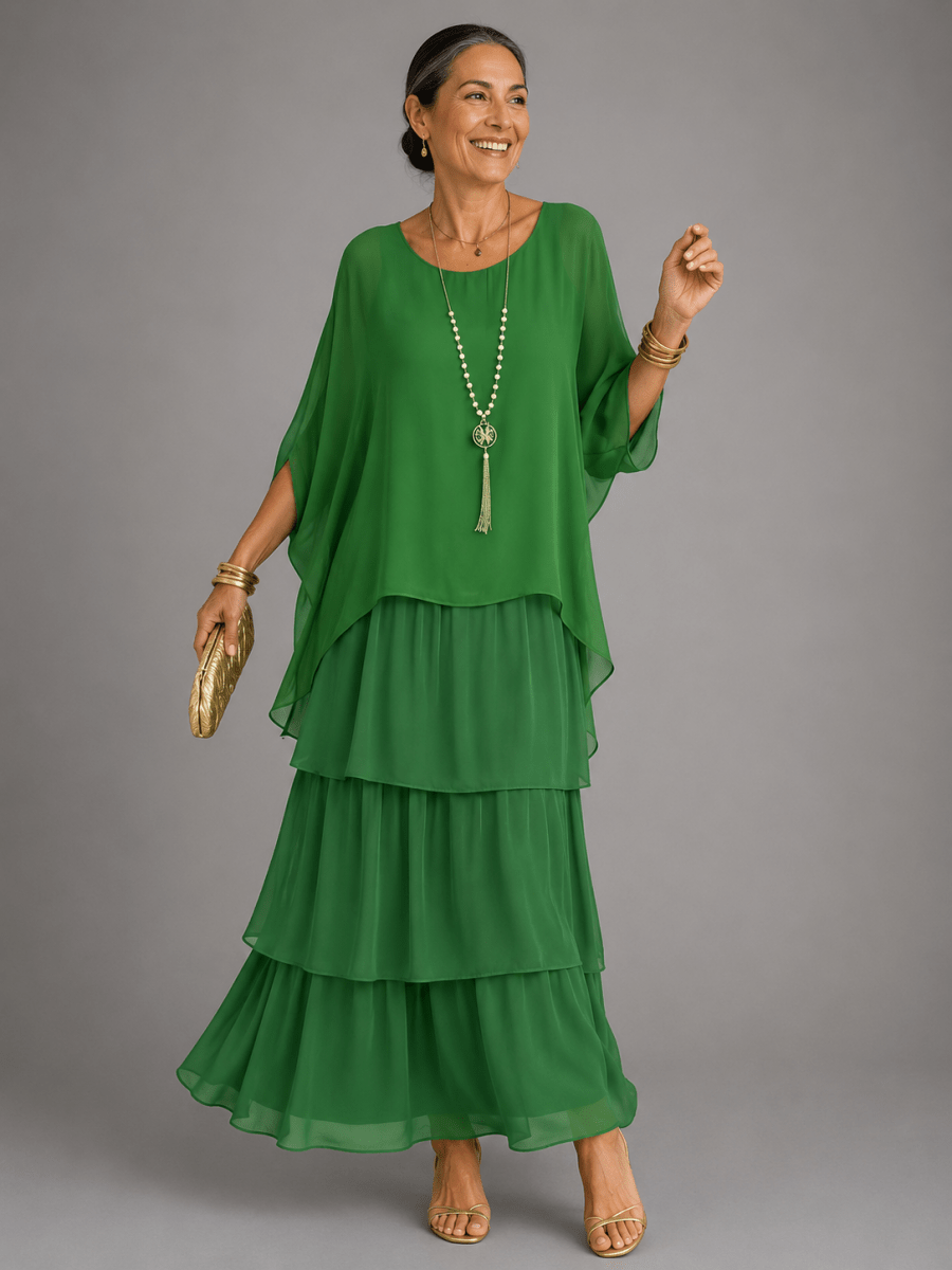 Matilda | Elegant Flowing Maxi Dress - Harry & Olivia Birmingham
