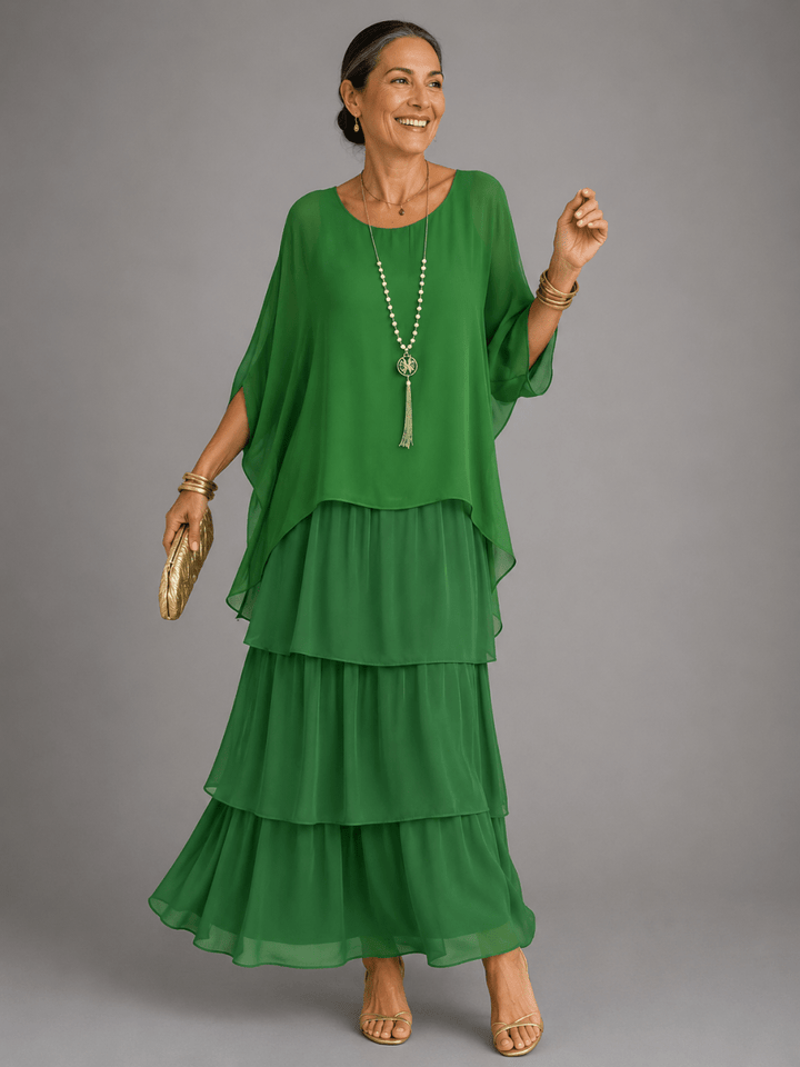 Matilda | Elegant Flowing Maxi Dress - Harry & Olivia Birmingham