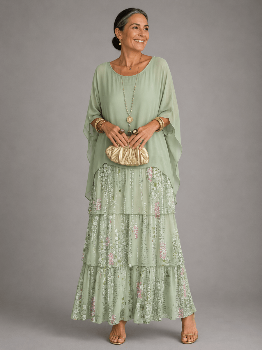 Matilda | Elegant Flowing Maxi Dress - Harry & Olivia Birmingham