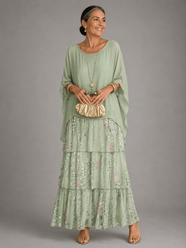 Matilda | Elegant Flowing Maxi Dress - Harry & Olivia Birmingham