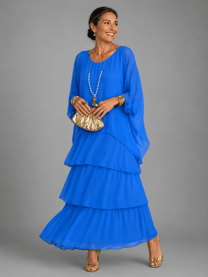 Matilda | Elegant Flowing Maxi Dress - Harry & Olivia Birmingham