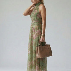 Naomi | Halter Maxi Dress - Harry & Olivia Birmingham