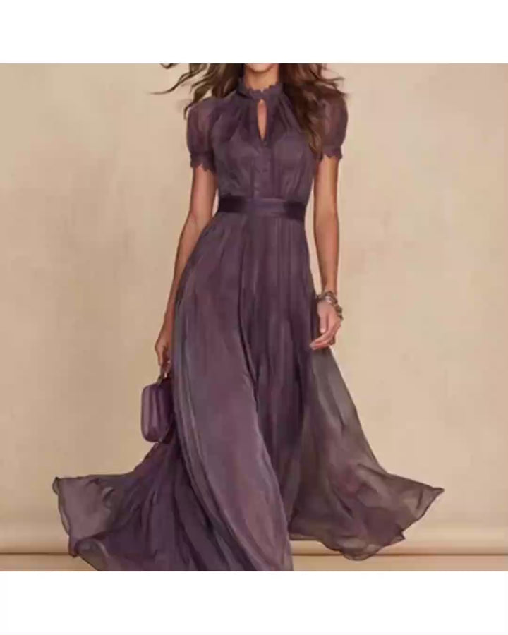 FLAVIA™ | Elegant Chiffon Dress