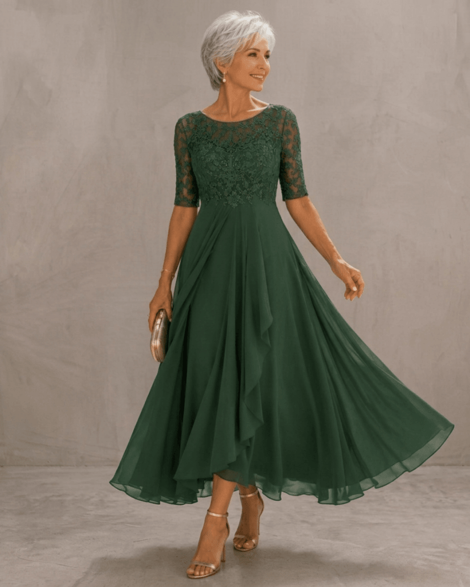 Rhonda™ | Elegant Lace Dress - Harry & Olivia Birmingham