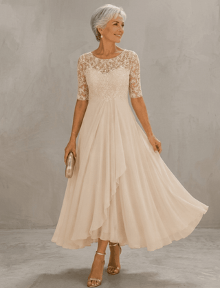 Rhonda™ | Elegant Lace Dress - Harry & Olivia Birmingham