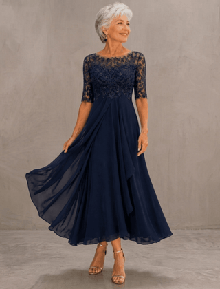 Rhonda™ | Elegant Lace Dress - Harry & Olivia Birmingham