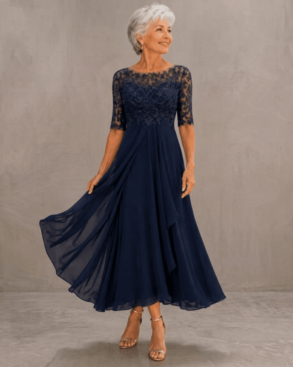Rhonda™ | Elegant Lace Dress - Harry & Olivia Birmingham