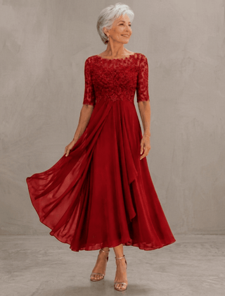 Rhonda™ | Elegant Lace Dress - Harry & Olivia Birmingham
