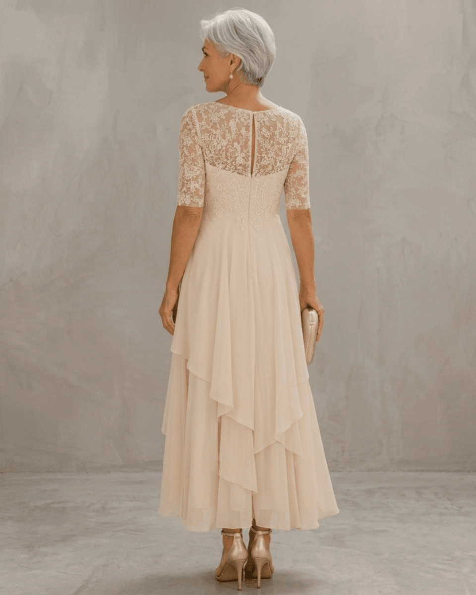 Rhonda™ | Elegant Lace Dress - Harry & Olivia Birmingham