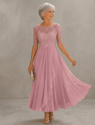 Rhonda™ | Elegant Lace Dress - Harry & Olivia Birmingham