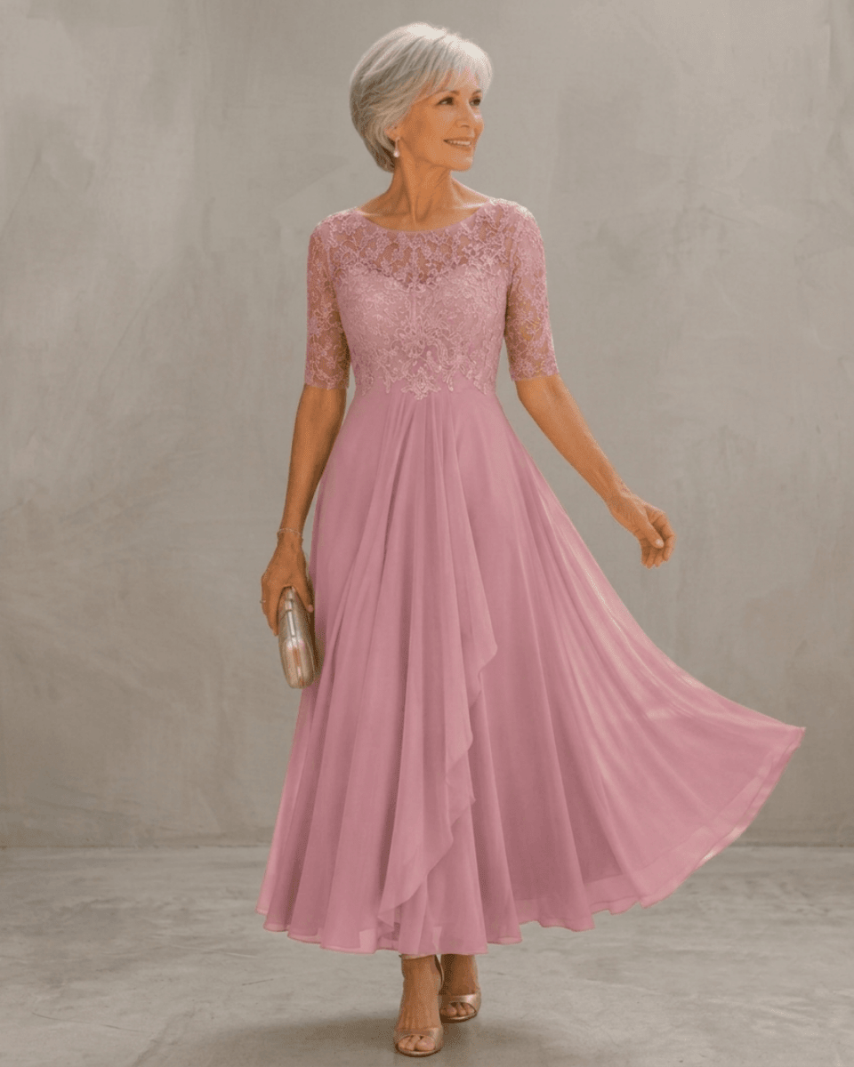 Rhonda™ | Elegant Lace Dress - Harry & Olivia Birmingham