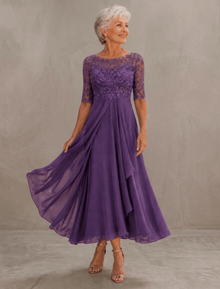 Rhonda™ | Elegant Lace Dress - Harry & Olivia Birmingham