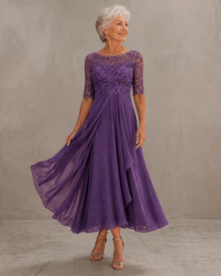 Rhonda™ | Elegant Lace Dress - Harry & Olivia Birmingham