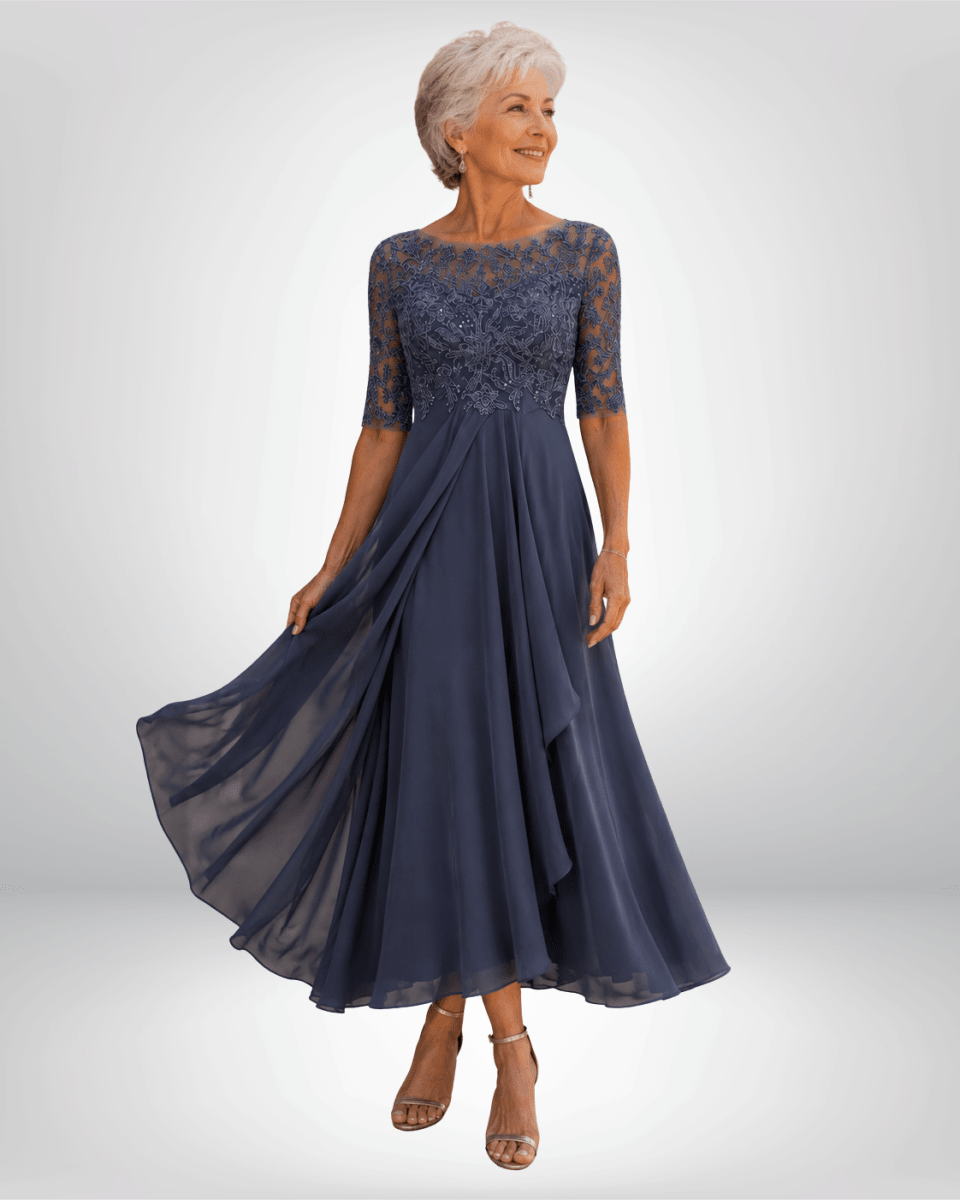 Rhonda™ | Elegant Lace Dress - Harry & Olivia Birmingham