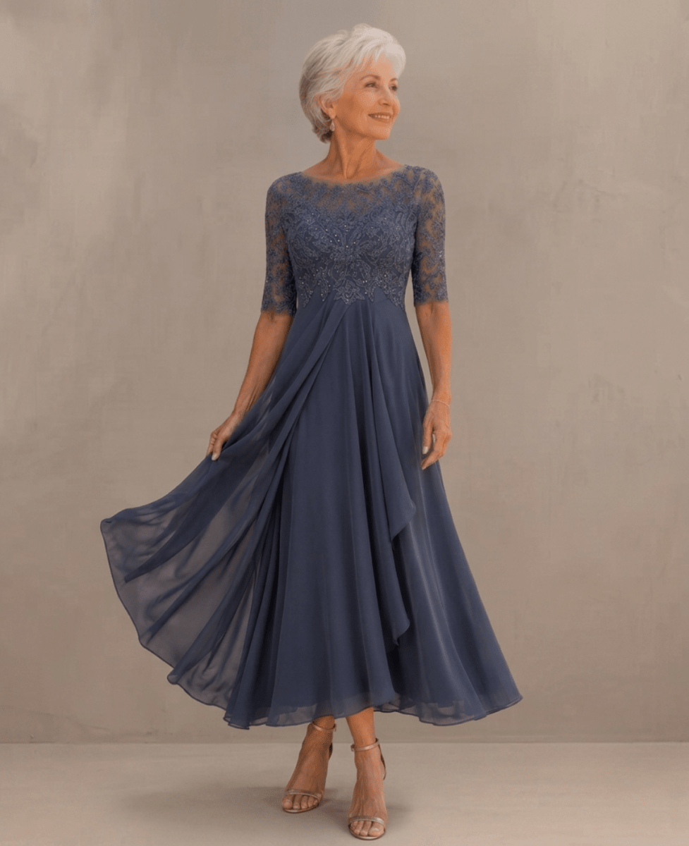 Rhonda™ | Elegant Lace Dress - Harry & Olivia Birmingham