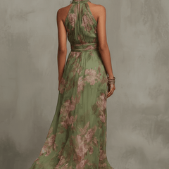 SOPHIE | Elegant Floral Summer Dress - Harry & Olivia Birmingham