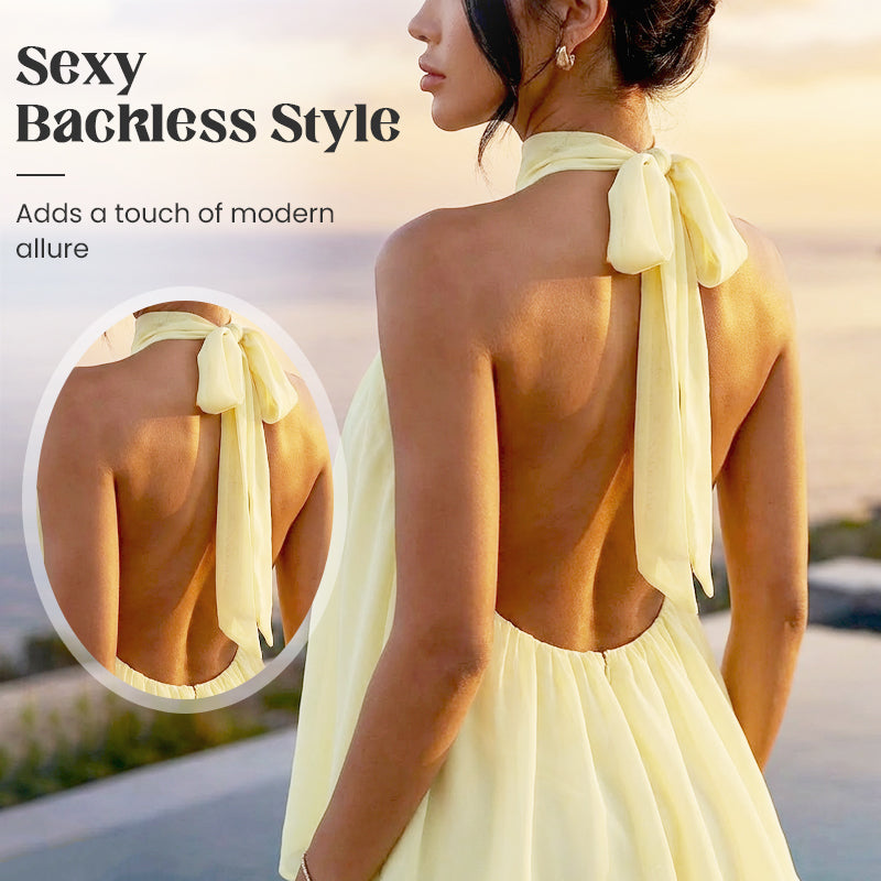 ARIA | Halter Mini Dress