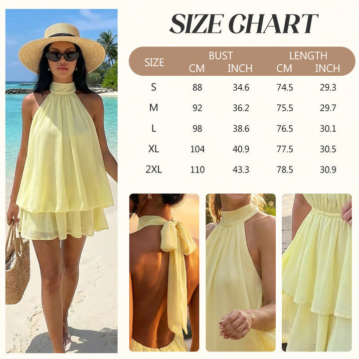 ARIA | Halter Mini Dress