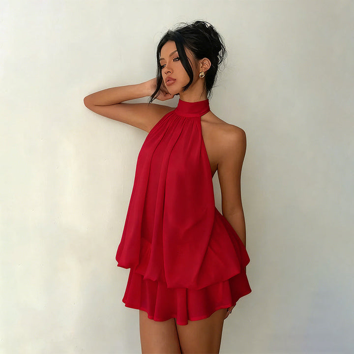 ARIA | Halter Mini Dress