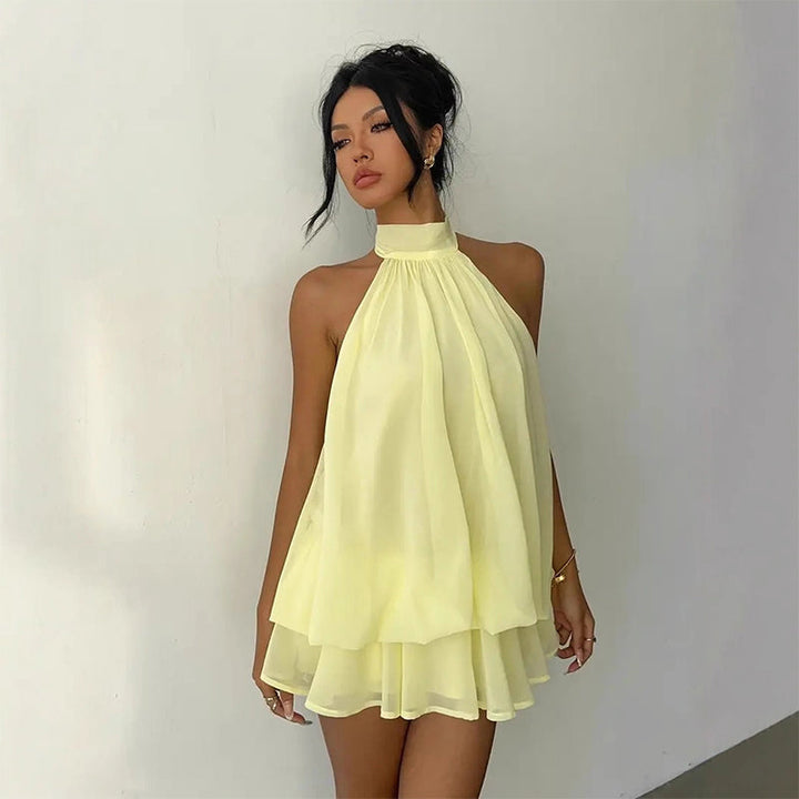 ARIA | Halter Mini Dress