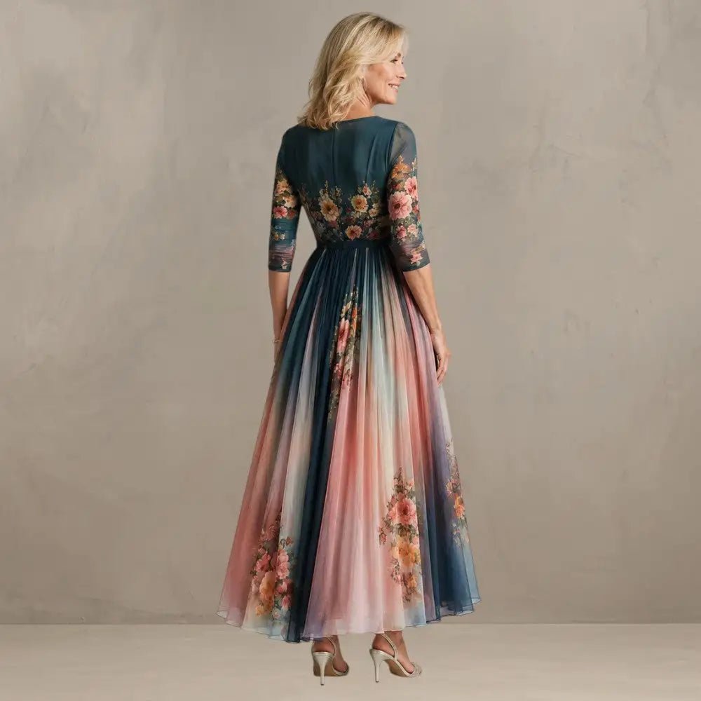 TERESA | Bohemian Maxi Floral Dress - Harry & Olivia Birmingham