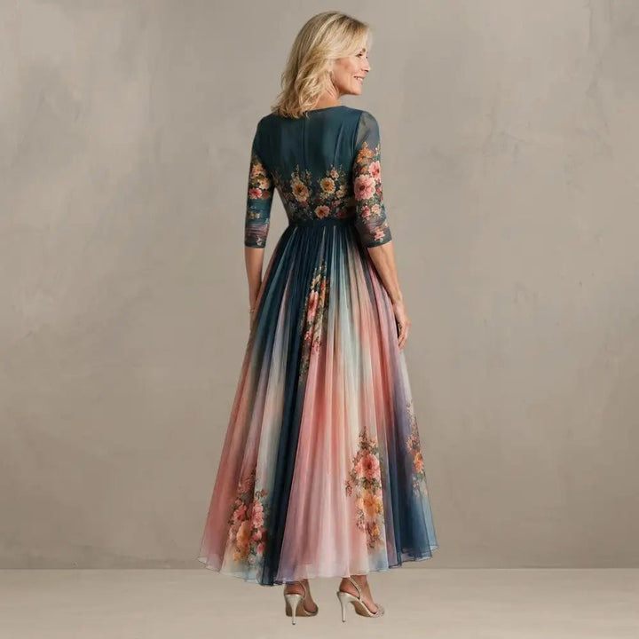 TERESA | Bohemian Maxi Floral Dress - Harry & Olivia Birmingham