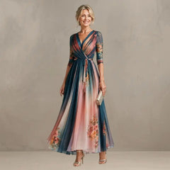 TERESA | Bohemian Maxi Floral Dress - Harry & Olivia Birmingham