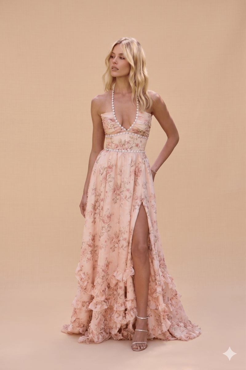 VERA™ | Elegant Midi Dress - Harry & Olivia Birmingham